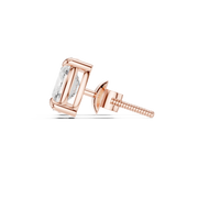 Classic Solitaire Diamond Stud Earrings