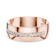Channel Set Diamond Band