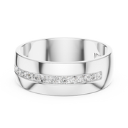 Channel Set Diamond Band