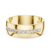 Channel Set Diamond Band