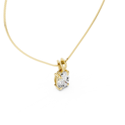 Solitaire Diamond Pendant
