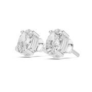 Classic Solitaire Diamond Stud Earrings