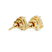 Classic Solitaire Diamond Stud Earrings