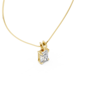 Solitaire Diamond Pendant