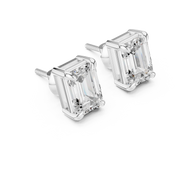 Classic Solitaire Diamond Stud Earrings