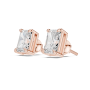 Classic Solitaire Diamond Stud Earrings