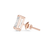 Classic Solitaire Diamond Stud Earrings