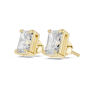 Classic Solitaire Diamond Stud Earrings