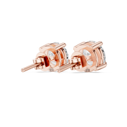 Classic Solitaire Diamond Stud Earrings