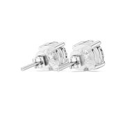 Classic Solitaire Diamond Stud Earrings