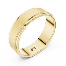 6mm Satin Stepped Edge Band