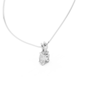Solitaire Diamond Pendant