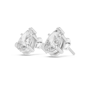 Classic Solitaire Diamond Stud Earrings
