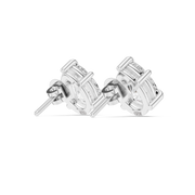 Classic Solitaire Diamond Stud Earrings