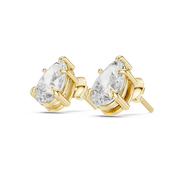 Classic Solitaire Diamond Stud Earrings
