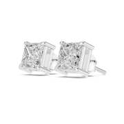 Classic Solitaire Diamond Stud Earrings