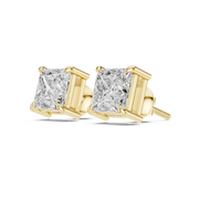 Classic Solitaire Diamond Stud Earrings