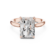 Cathedral Solitaire Engagement Ring