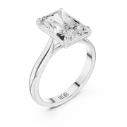 Cathedral Solitaire Engagement Ring