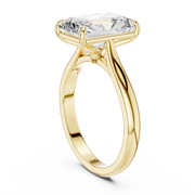 Cathedral Solitaire Engagement Ring