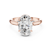Cathedral Solitaire Engagement Ring