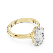 Cathedral Solitaire Engagement Ring