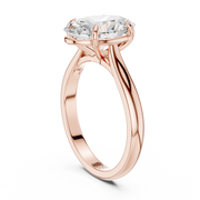 Cathedral Solitaire Engagement Ring