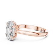 Cathedral Solitaire Engagement Ring