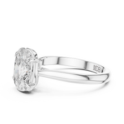 Cathedral Solitaire Engagement Ring