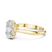 Cathedral Solitaire Engagement Ring