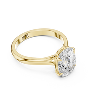 Cathedral Solitaire Engagement Ring