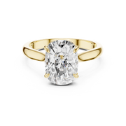 Cathedral Solitaire Engagement Ring