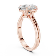 Cathedral Solitaire Engagement Ring