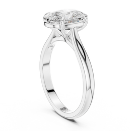 Cathedral Solitaire Engagement Ring