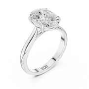 Cathedral Solitaire Engagement Ring