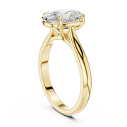 Cathedral Solitaire Engagement Ring