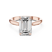 Cathedral Solitaire Engagement Ring