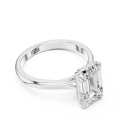 Cathedral Solitaire Engagement Ring
