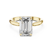 Cathedral Solitaire Engagement Ring