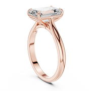 Cathedral Solitaire Engagement Ring