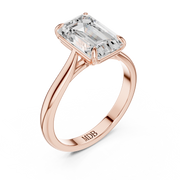 Cathedral Solitaire Engagement Ring