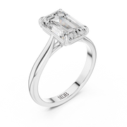 Cathedral Solitaire Engagement Ring