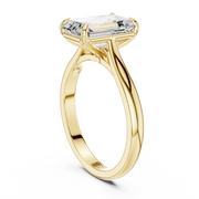 Cathedral Solitaire Engagement Ring