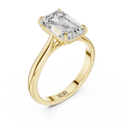 Cathedral Solitaire Engagement Ring