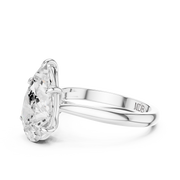Cathedral Solitaire Engagement Ring