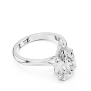 Cathedral Solitaire Engagement Ring