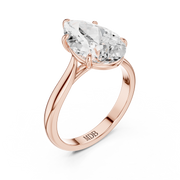 Cathedral Solitaire Engagement Ring