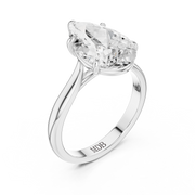 Cathedral Solitaire Engagement Ring