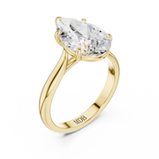 Cathedral Solitaire Engagement Ring