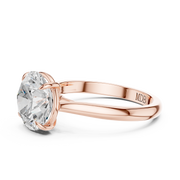 Cathedral Solitaire Engagement Ring